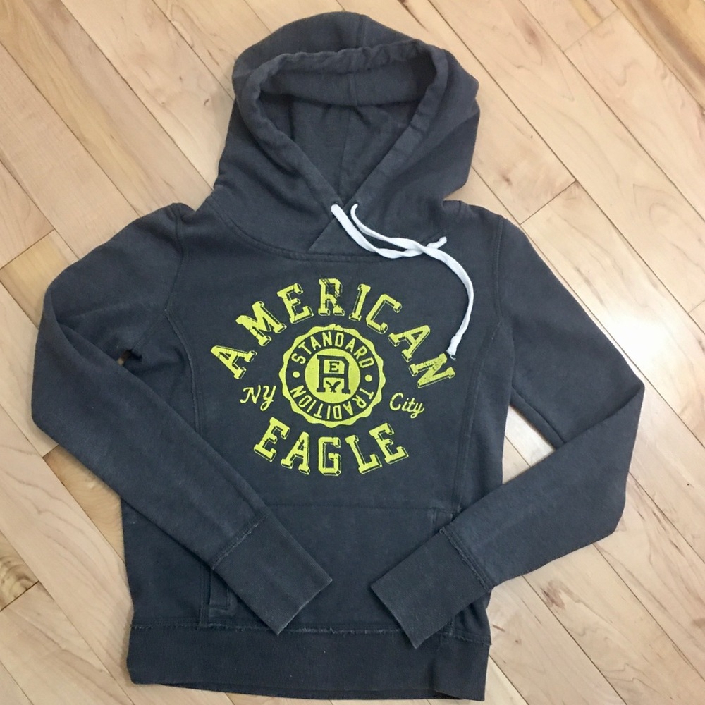 3/$45 American Eagle grey Hoodie